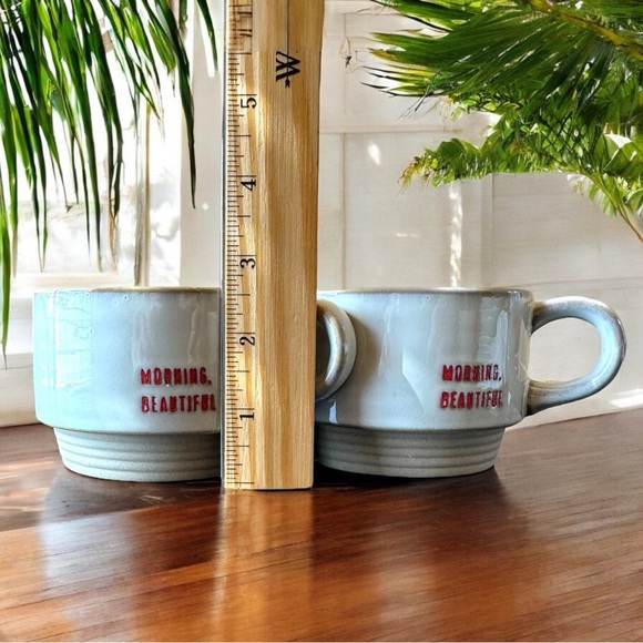 Hearth & Hand™ with Magnolia Morning Beautiful Mugs - Set of 2 - Picture 7 of 10